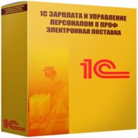 1С:Зарплата и управление персоналом 8 ПРОФ. Электронная поставка